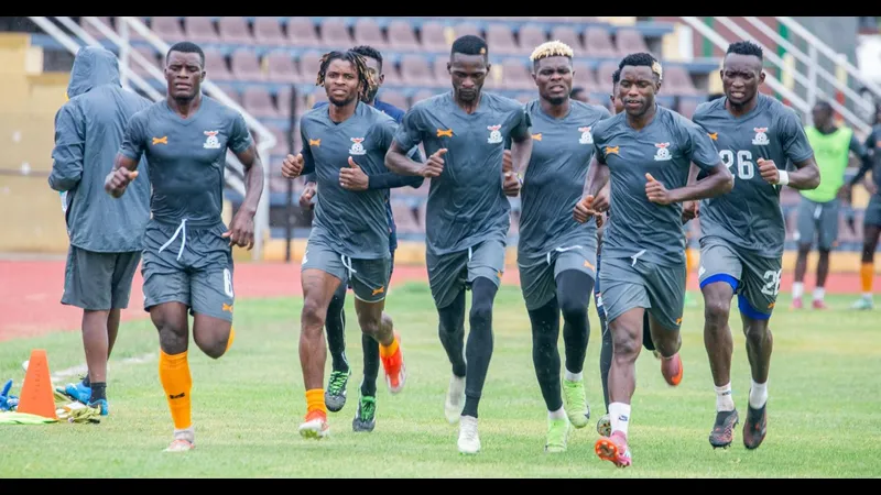 Đội Bai Bureh Warriors đang tập luyện nỗ